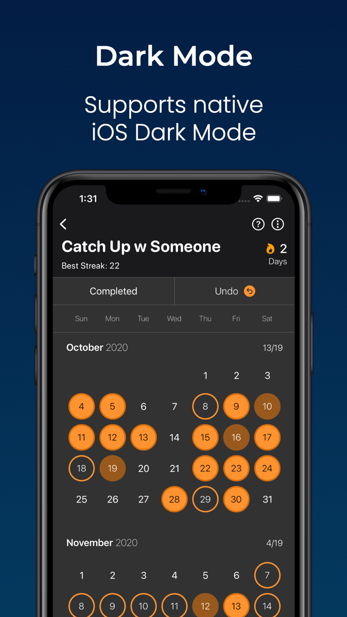 HBT Daily Goal Habit Tracker