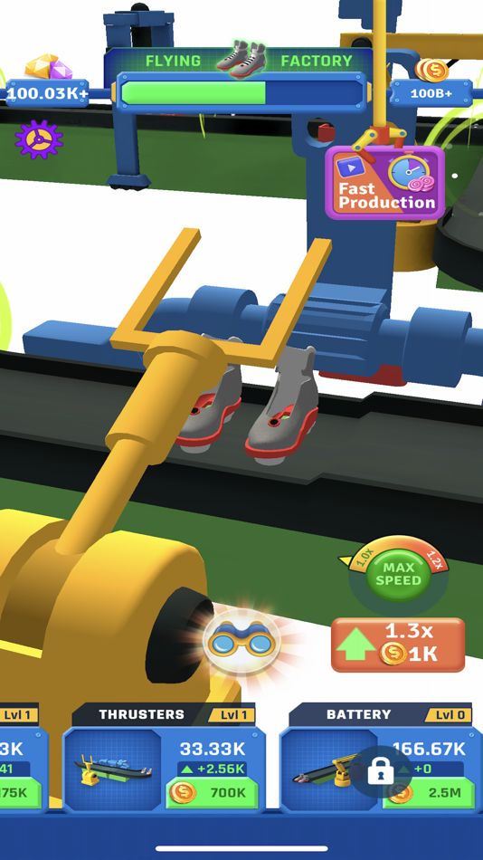 #2. Idle Factories ! (iOS) 由: funcell Games Pvt Ltd
