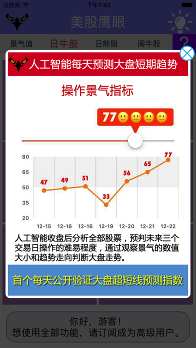 纳指鹰眼——纳斯达克人工智能选股神器のおすすめ画像1