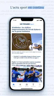 le figaro sport: info résultat iphone screenshot 2