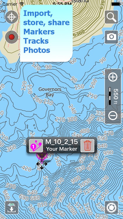 Aqua Map Oregon OR Lakes HD - GPS Nautical Charts screenshot-3