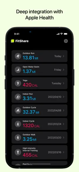 Game screenshot FitShare - Fitness Sharing mod apk