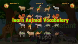 Game screenshot Matching king : animal english vocabulary memory hack