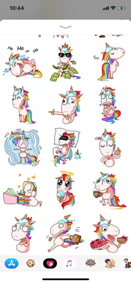 Game screenshot Crazy Pony Funny Stickers apk