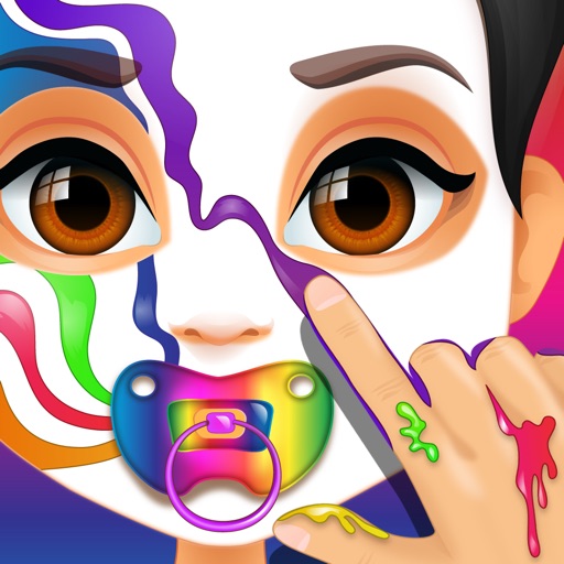 Baby Face Paint Salon Games icon