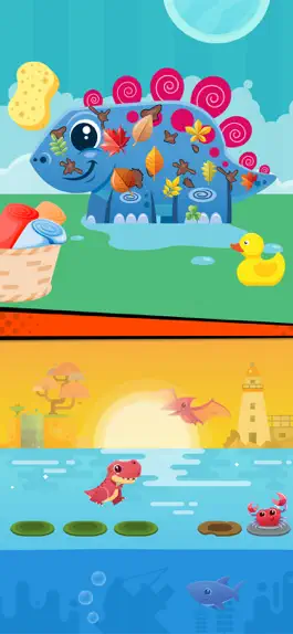 Game screenshot Dinosaur games for kids 3-8 apk