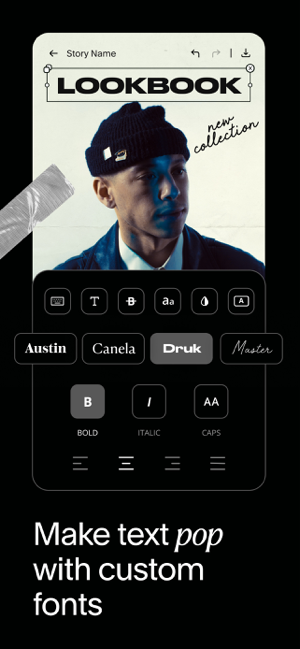 ‎Unfold: Video & Photo Editor Screenshot