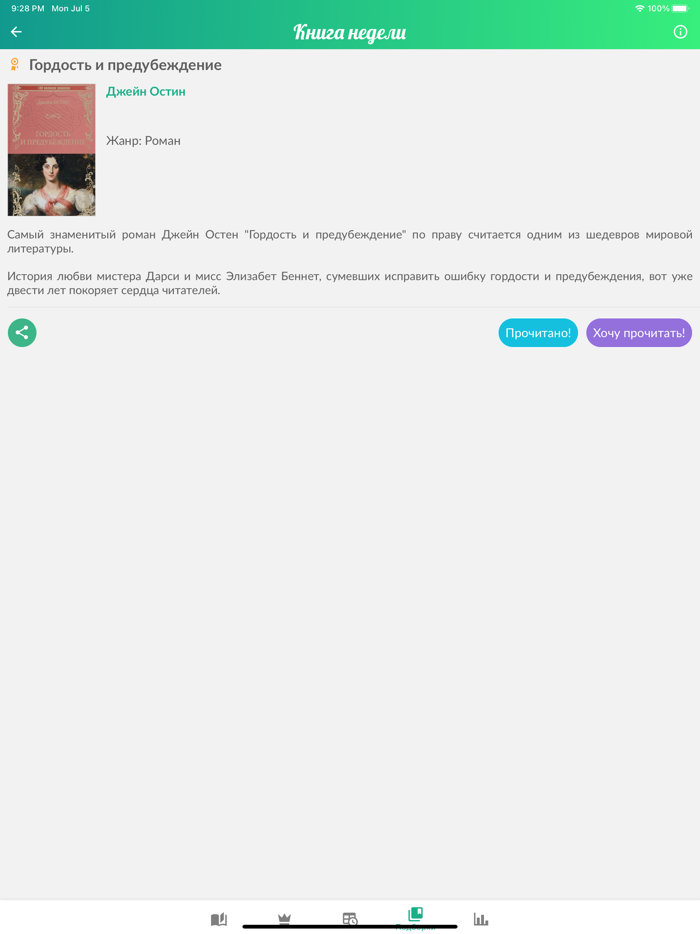 Book Diary - дневник читателя