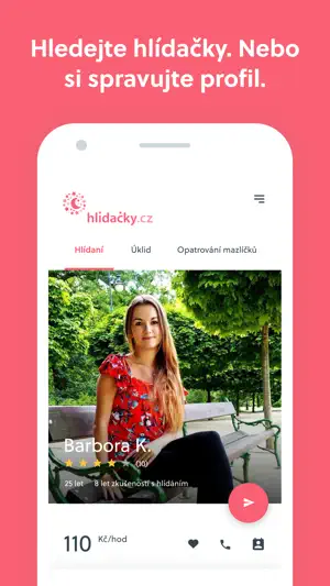 Hlídačky.cz screenshot 1