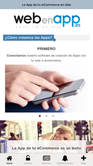 WEBenAPP es simple ser grande