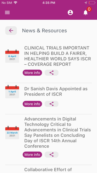 Screenshot 4 of ISCR App