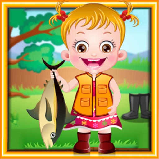 Baby Hazel : Fishing Time iOS App