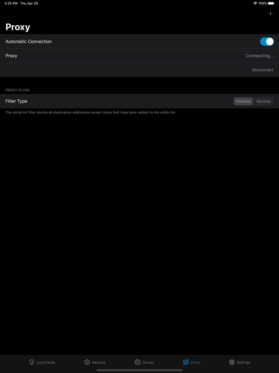iPad screenshot