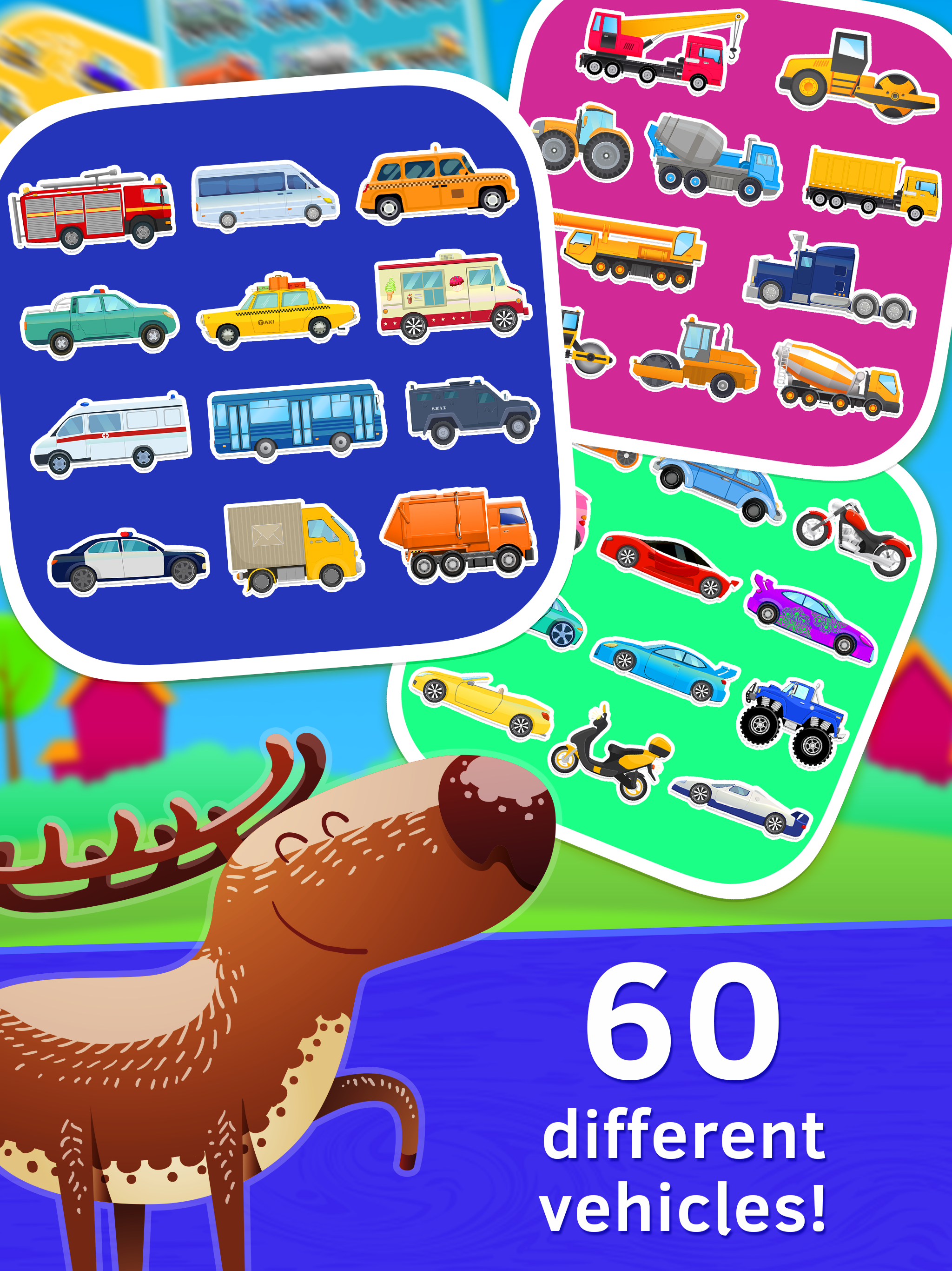 Baby Puzzles: Cars Matching Game screenshot 5