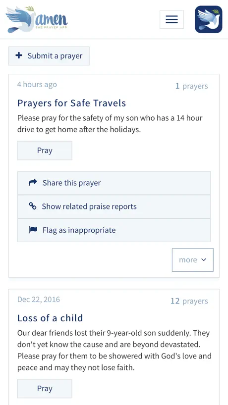 Amen: The Prayer App