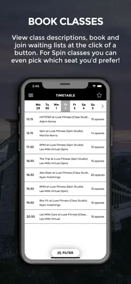 Game screenshot Luxe Fitness Club hack