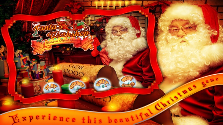 Hidden Objects Game Santa's Workshop screenshot-3