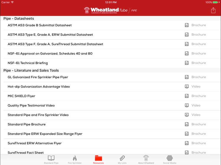 Wheatland Pipe Catalog screenshot-3