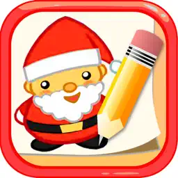 How to Draw Merry Christmas : Drawing and Coloring app icon