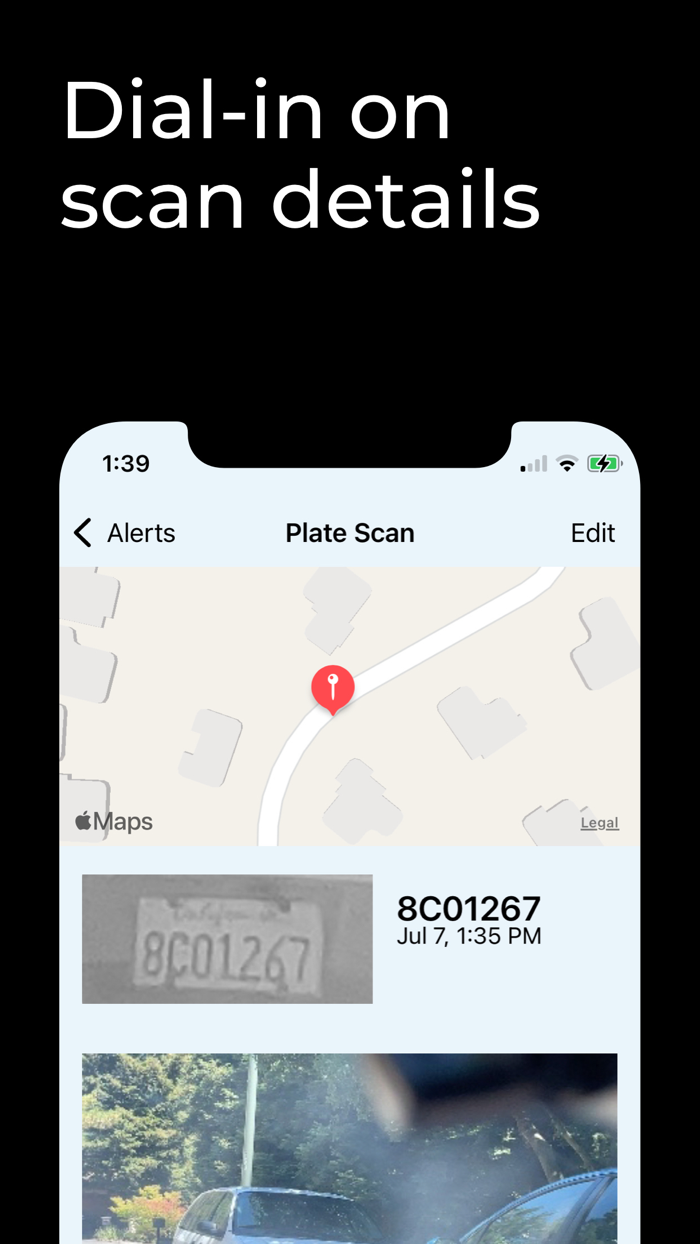 Vert ALPR - Mobile LPR Scanner