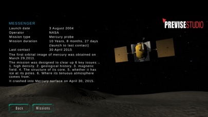3D Planets and Missions Screenshot