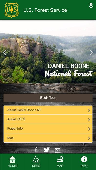 Screenshot #1 pour Daniel Boone National Forest