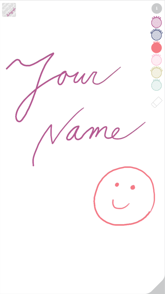 Autograph app