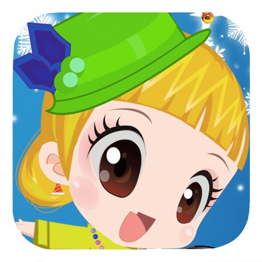 Makeover christmas princess-Makeup game for kids