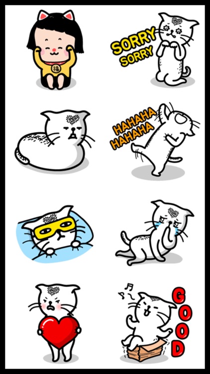 Funny Cat Sticker Pack