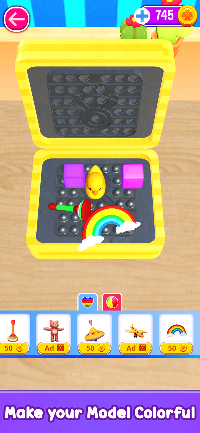 DIY Pop It Fidget Toys Maker