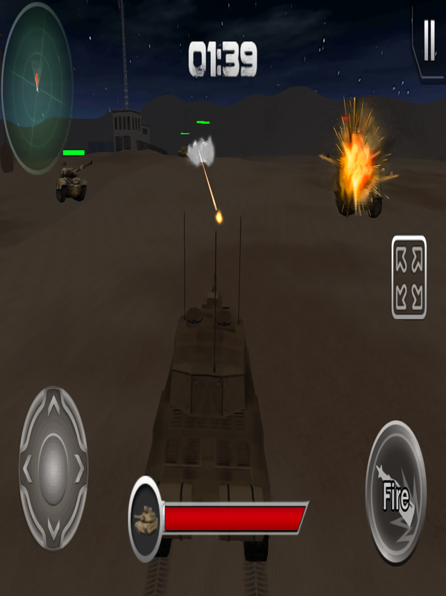 Battle of Tank Force -Destroy Tanks Finite Strikes, game for IOS