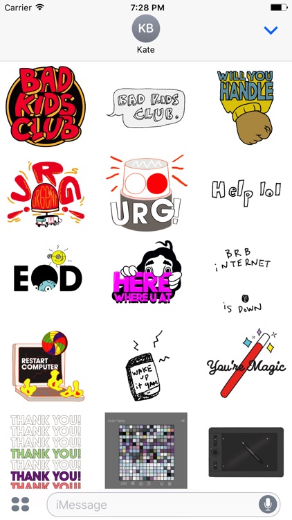 Bad Kids Club Stickers