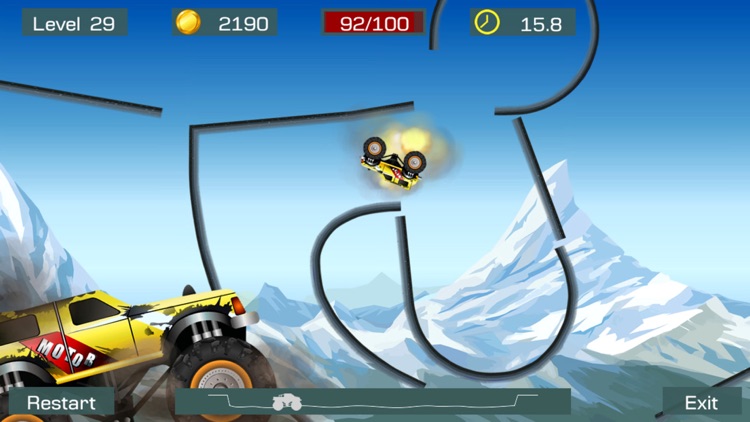 Monster Stunts Lite screenshot-4