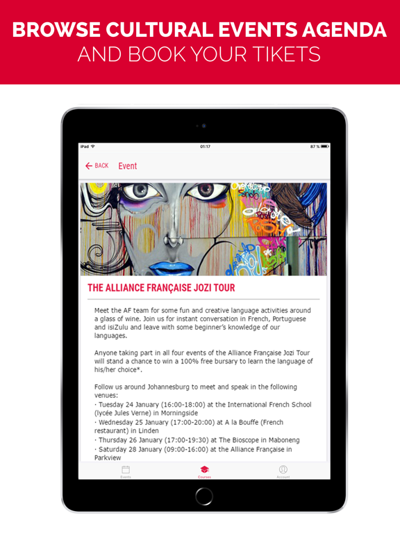Screenshot #5 pour French Alliance Johannesburg
