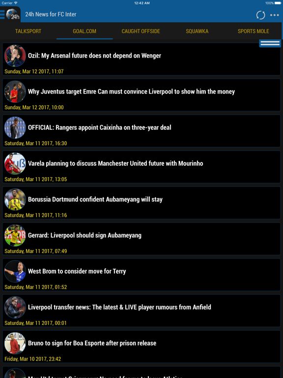 Screenshot #4 pour 24h News for FC Inter