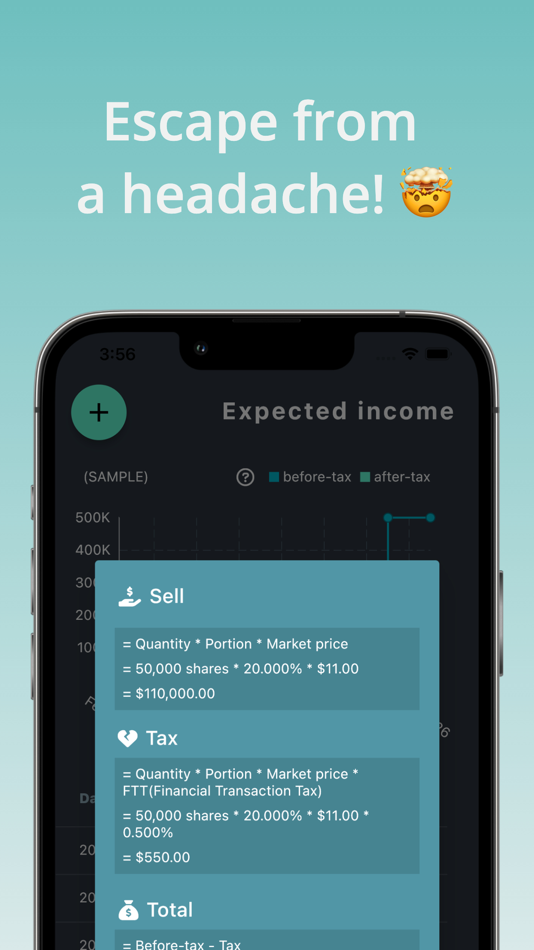 #4. Employee Stock Option Calc. (iOS) By: Seunggon Kim