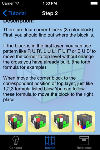 Cube Tutorial screenshot 2