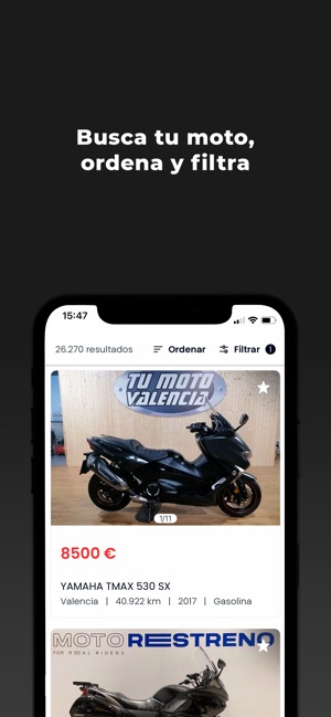 Motos.net - Motos de ocasión en App Store