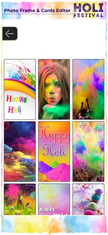 Holi Photo Frame & Card Editorのおすすめ画像3