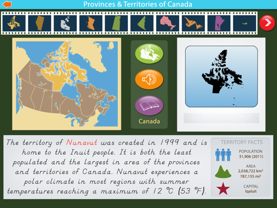Screenshot #5 pour Canada - Provinces & Terr.