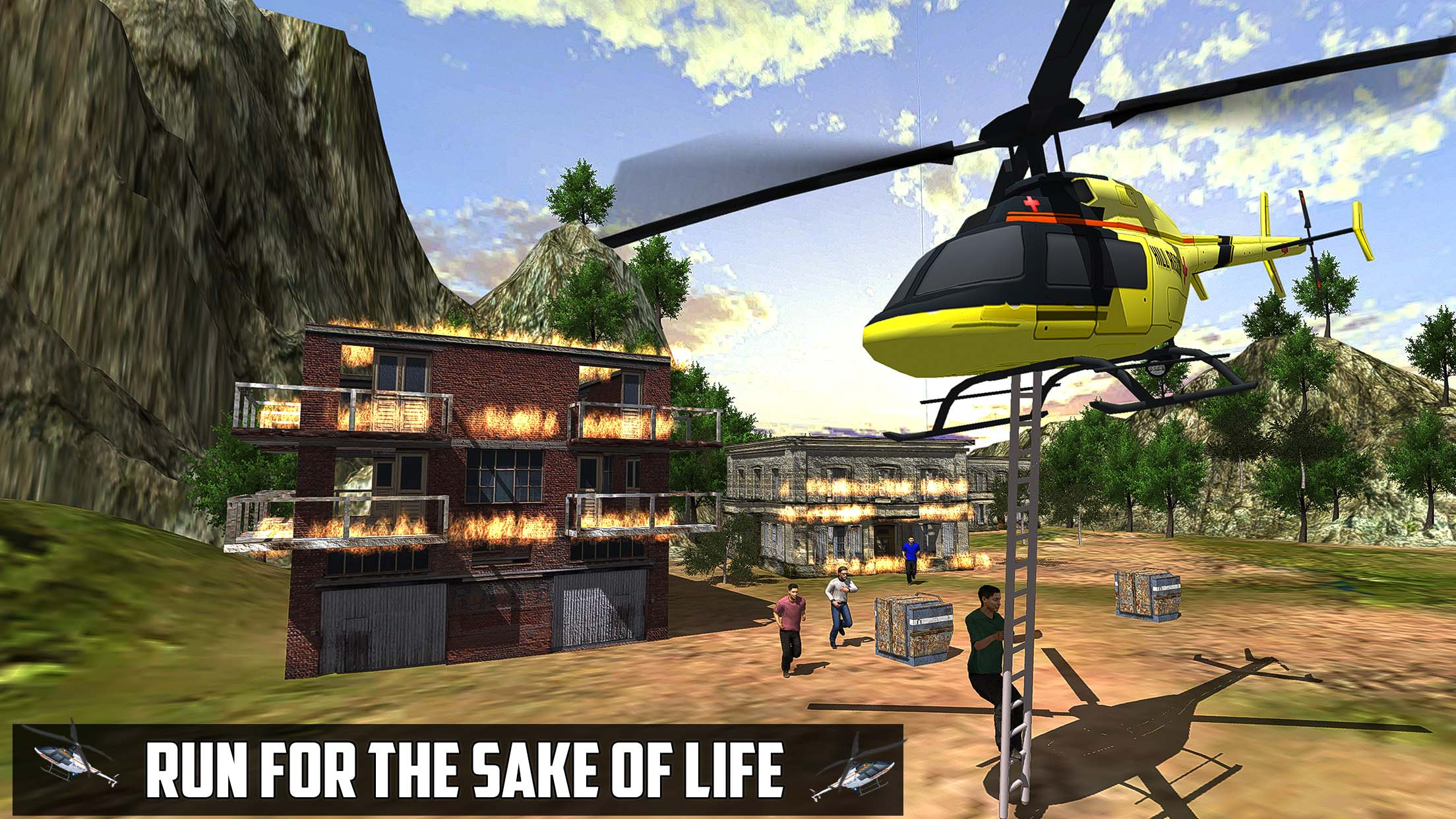 Helicopter Rescue Ambulance 3D screenshot 3