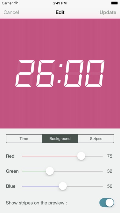 flexible Clock screenshot1