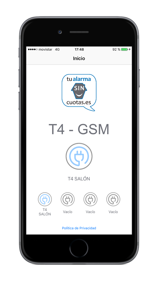 #1. T4 GSM (iOS) 由: SINCUOTAS S.L.