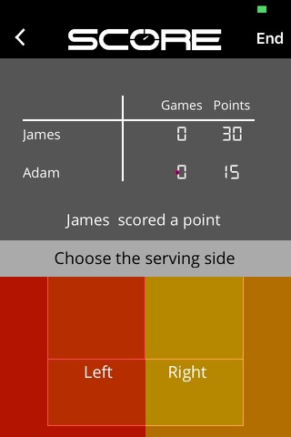 Score Tennis ( by Qlipp ) screenshot 3