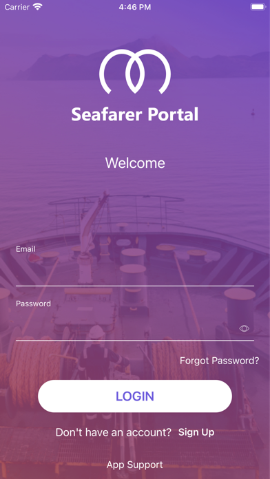 Seafarer Portal MMS Screenshot