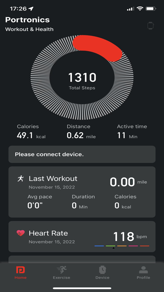 #2. Kronos Fit (iOS) 由: Portronics