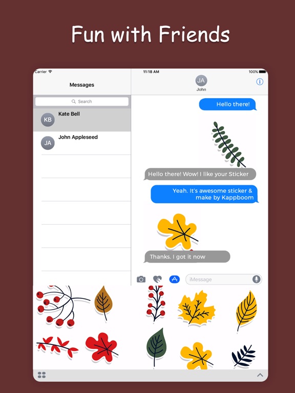 Screenshot #5 pour Romantic Stickers by Kappboom