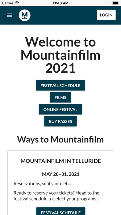 Mountainfilm Screenshot