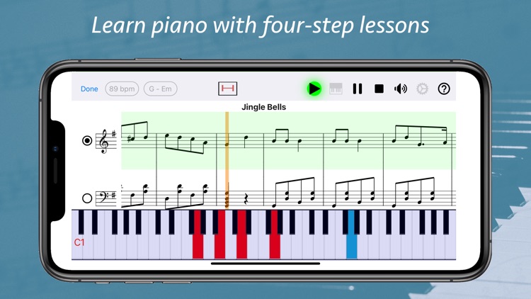 Piano eTutor Pro: learn piano screenshot-0