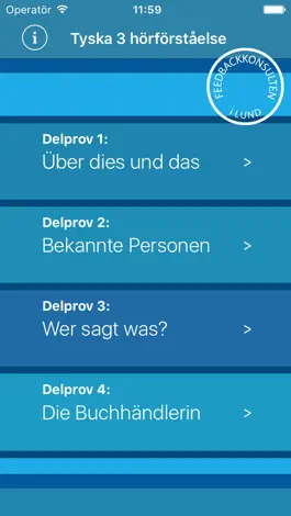 Game screenshot Tyska 3 hörförståelse mod apk